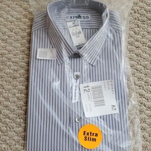 Brand new Express MX1 shirt, sz Medium, extra slim